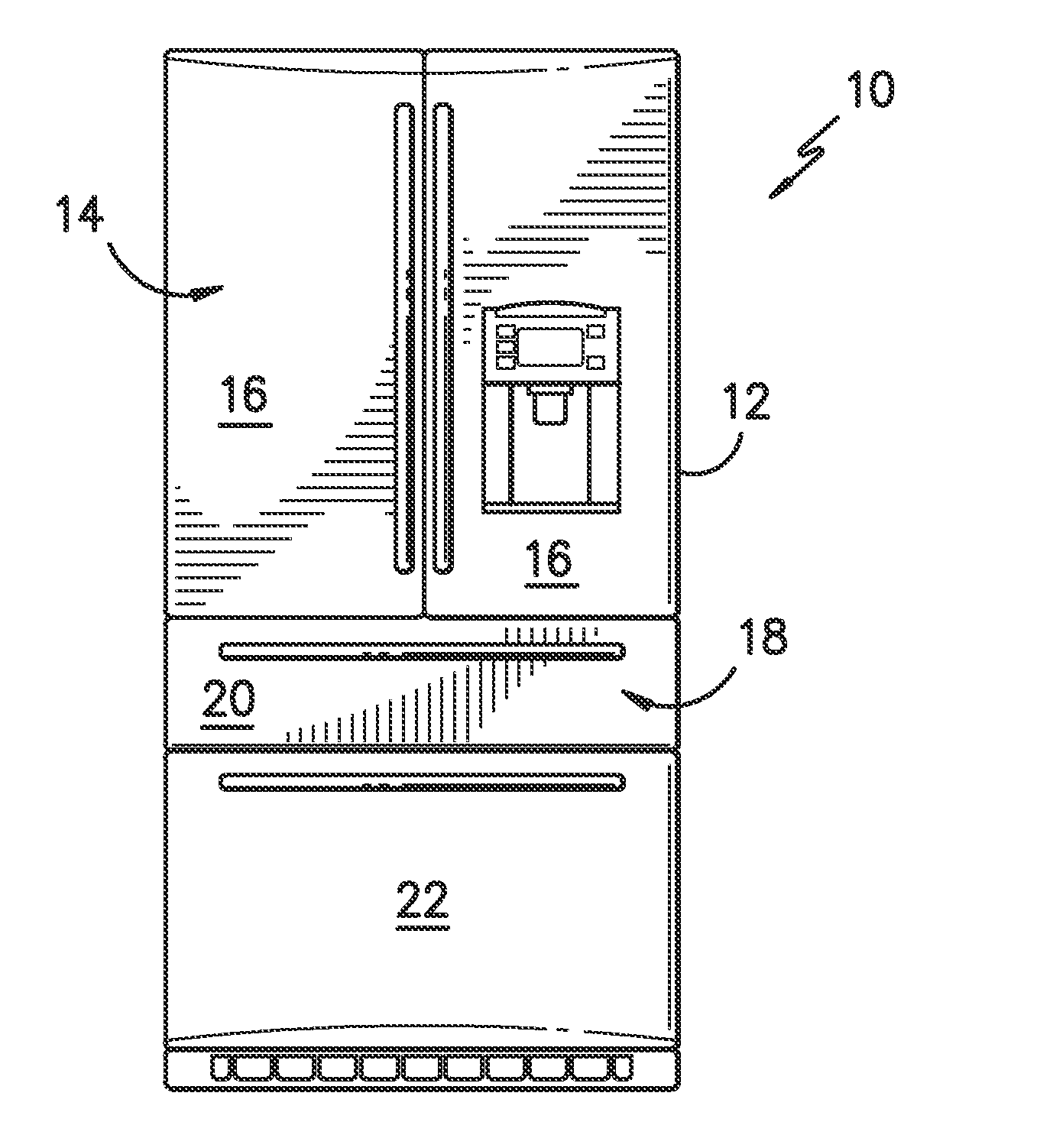 Magnetic device for magneto caloric heat pump regenerator