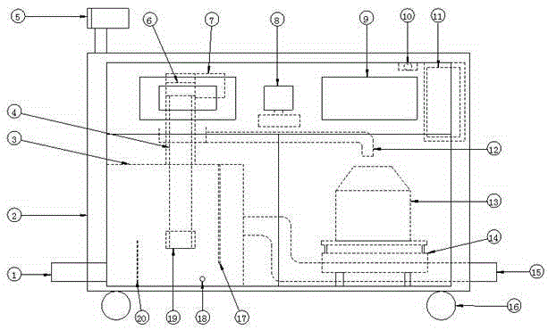 Digital intelligent oil-water separator capable of remotely monitoring and automatically weighing