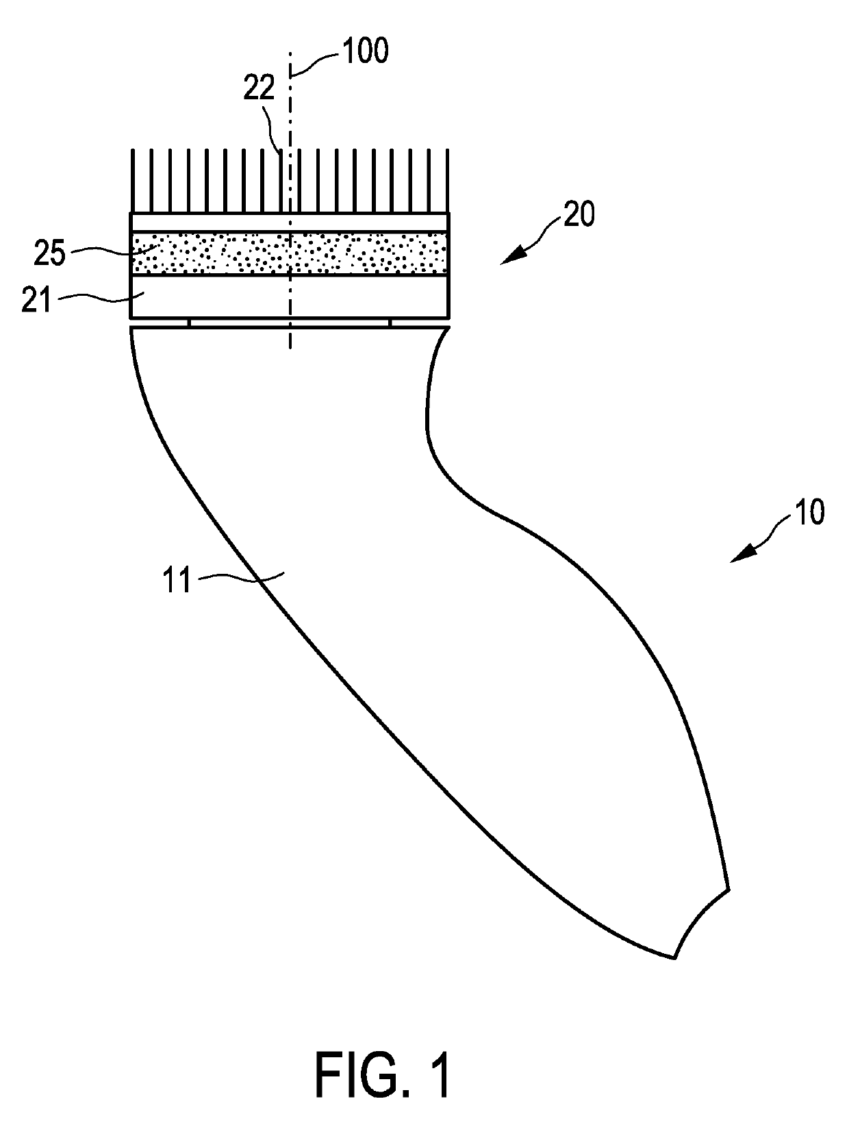 Skin treatment device with different skin treatment surfaces