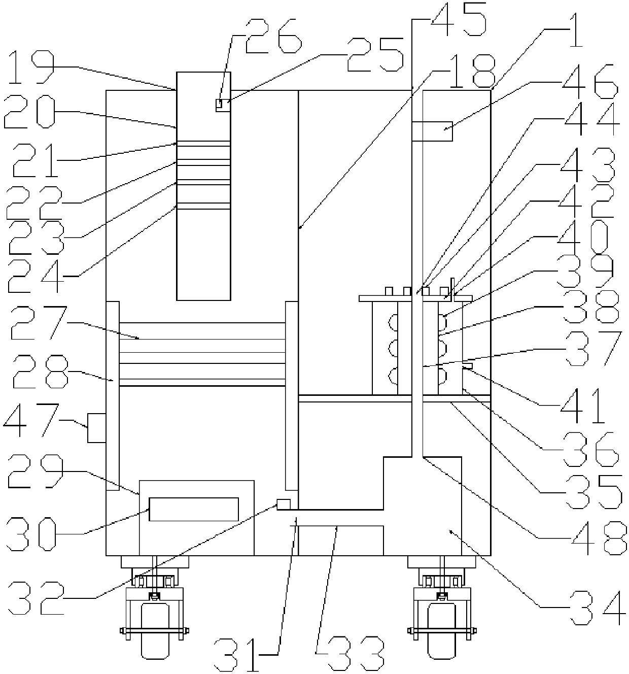 Movable medical air purification device