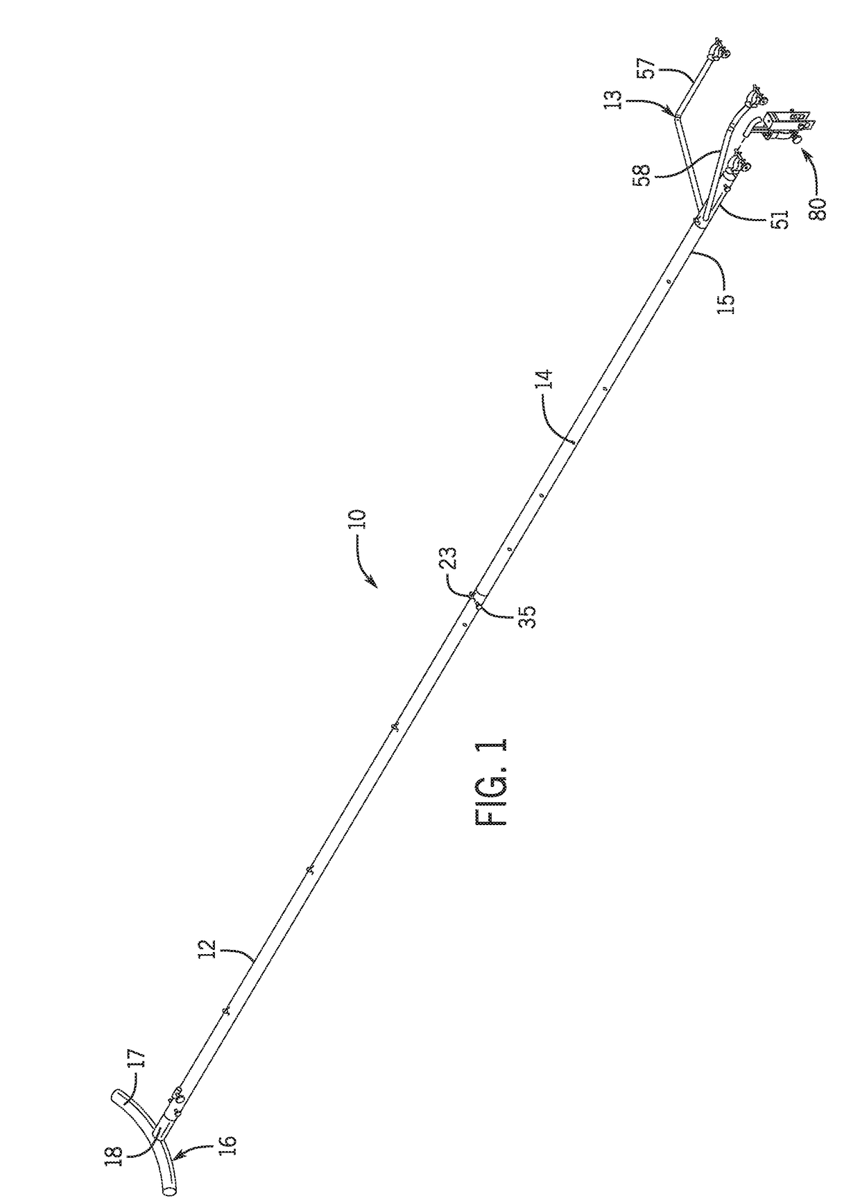 Pole Saw Conversion Device to Extend an Operable Reach of a Chain Saw