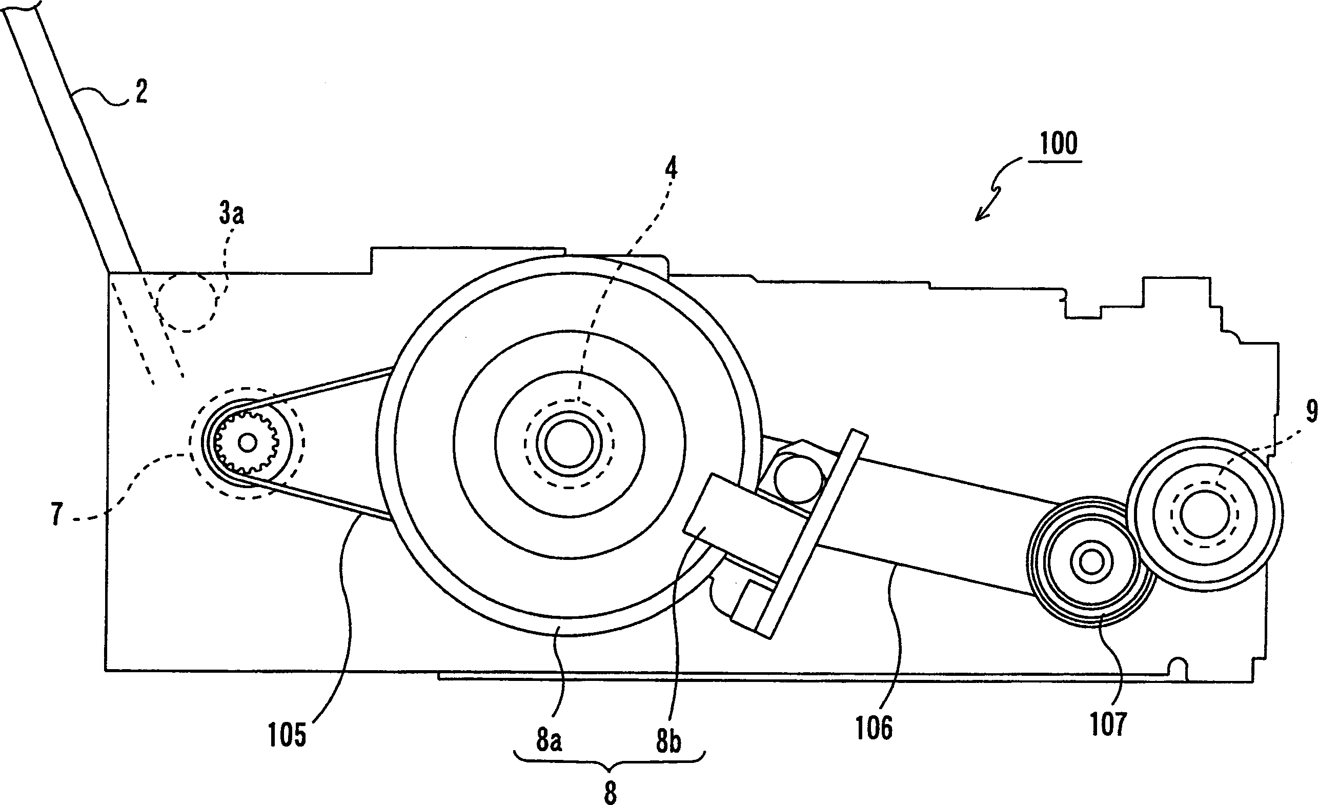 Paper feeding device