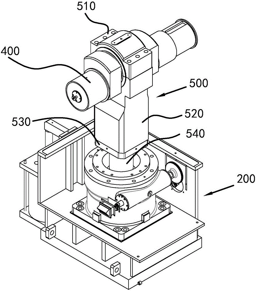 Punching device for punching machine