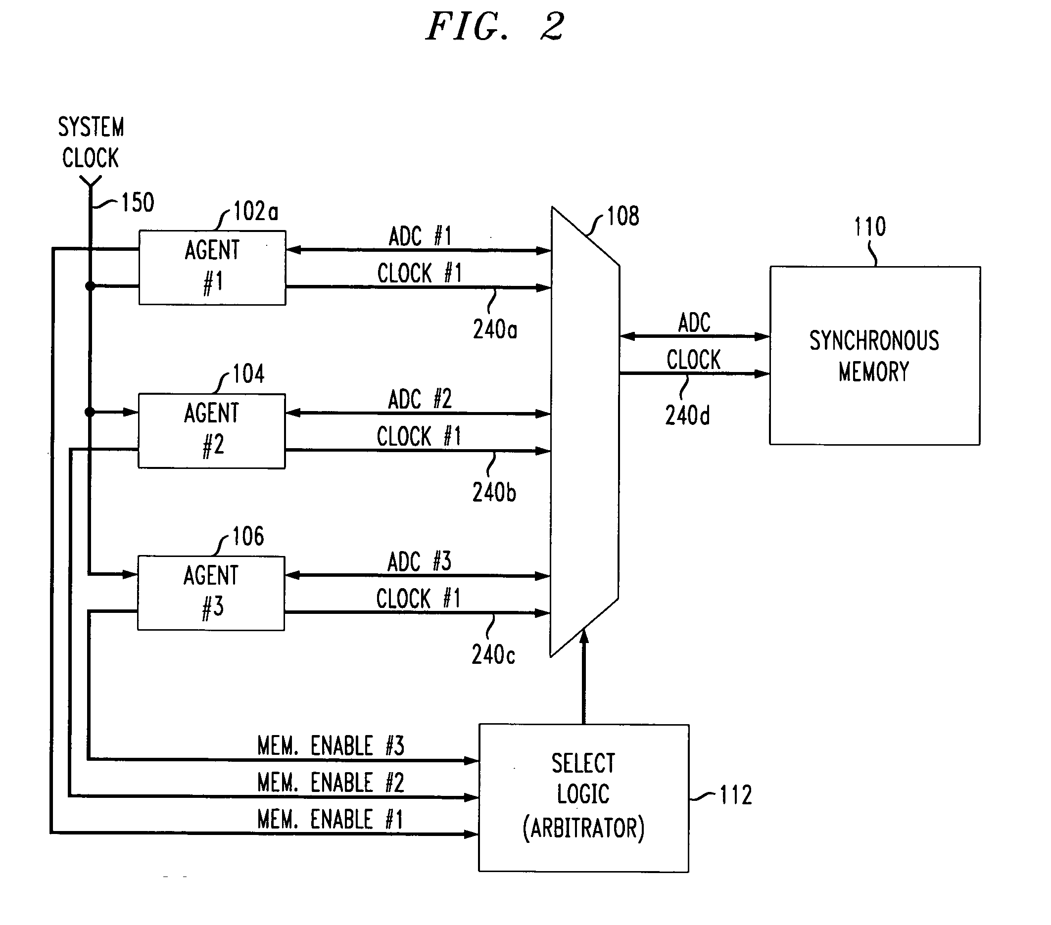 Dynamic partitioning of memory banks among multiple agents