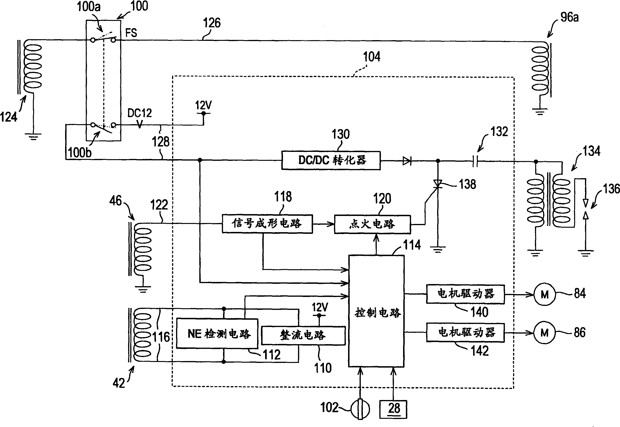 Automatic choke control system for general-purpose engine