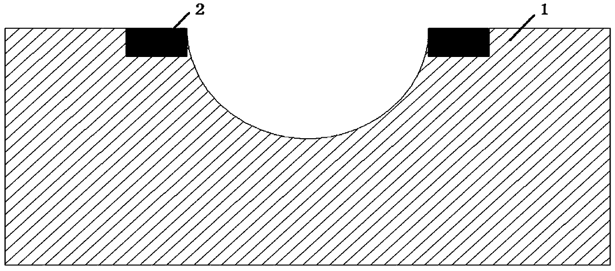 Double-hemisphere-structured miniature resonant gyroscope and manufacturing method thereof