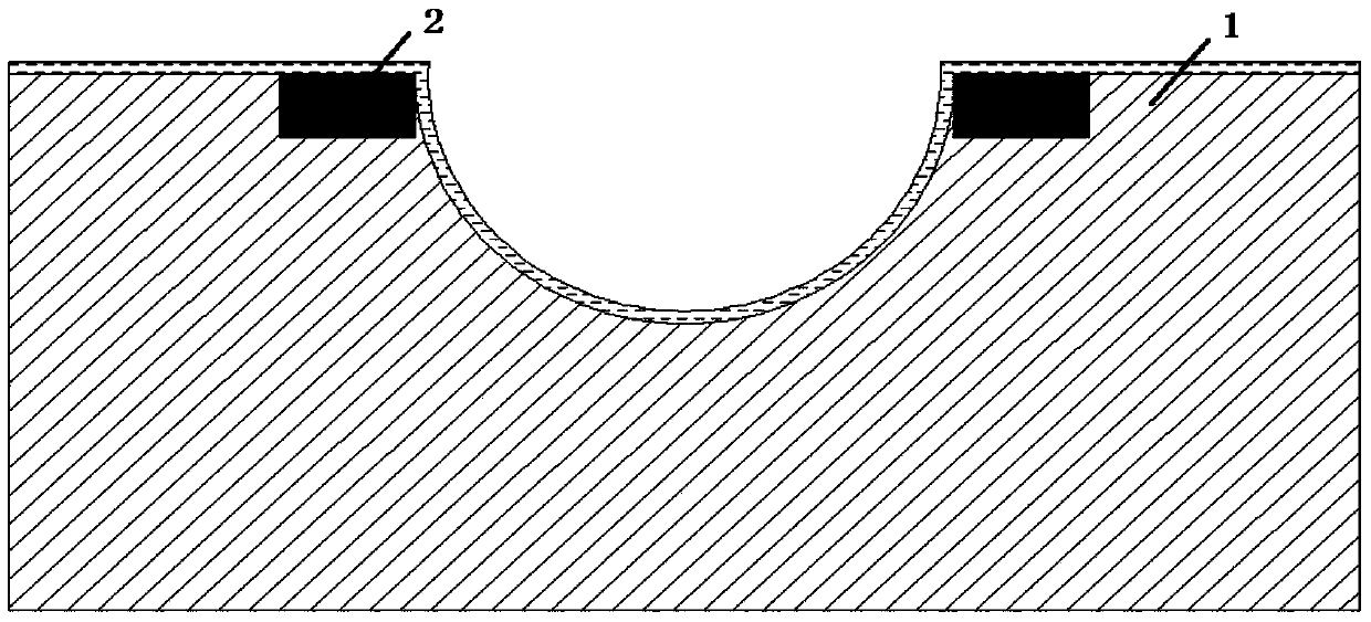 Double-hemisphere-structured miniature resonant gyroscope and manufacturing method thereof