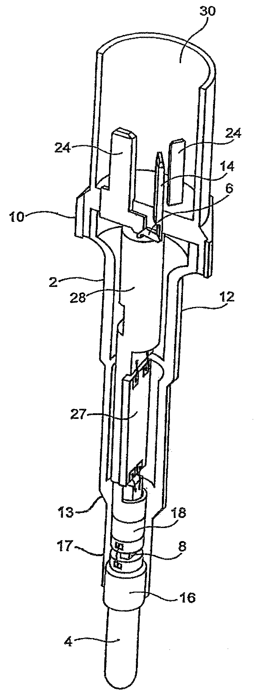 Glow plug with integrated pressure sensor