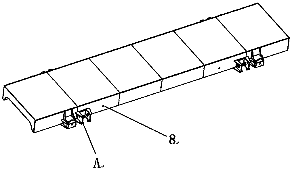 Bus lifting device