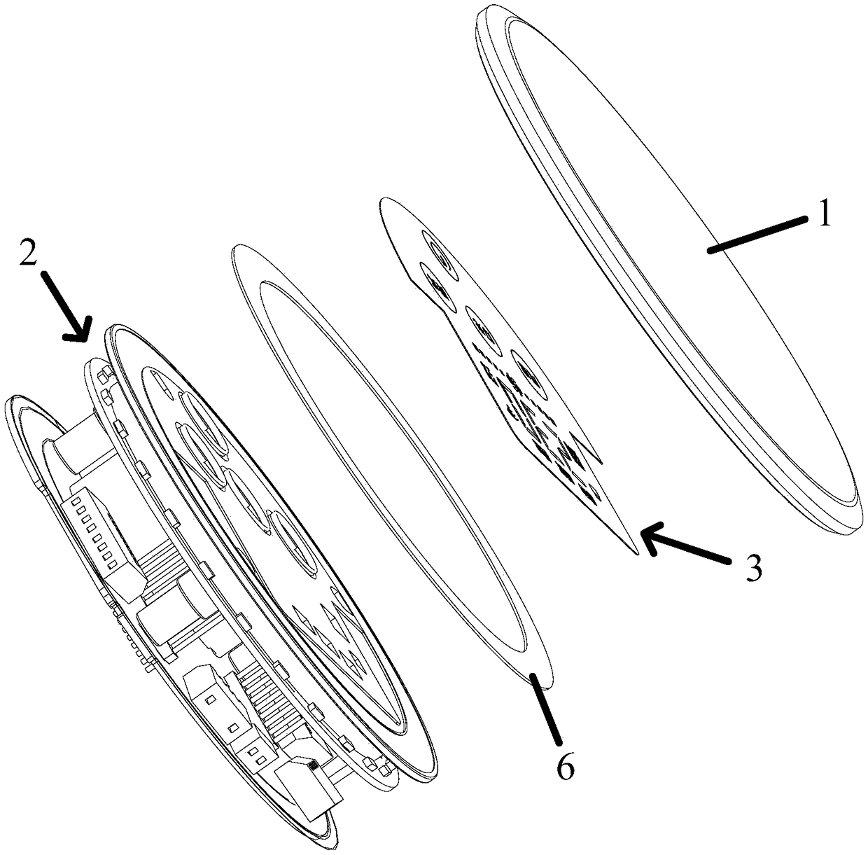 IMD panel and display device provided with IMD panel and installation method of IMD panel