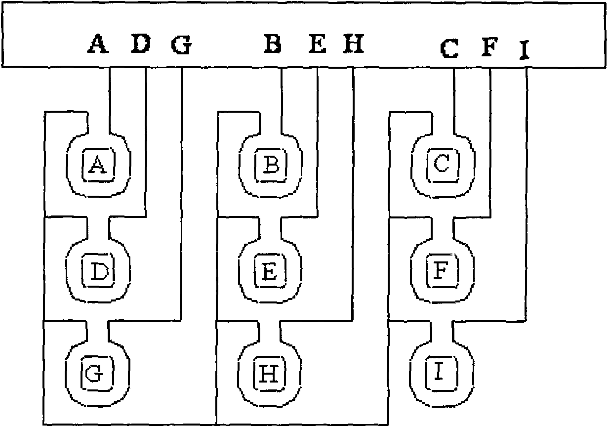 Recombination current driven nine-phase plane motor, linear-rotating motor and driver thereof