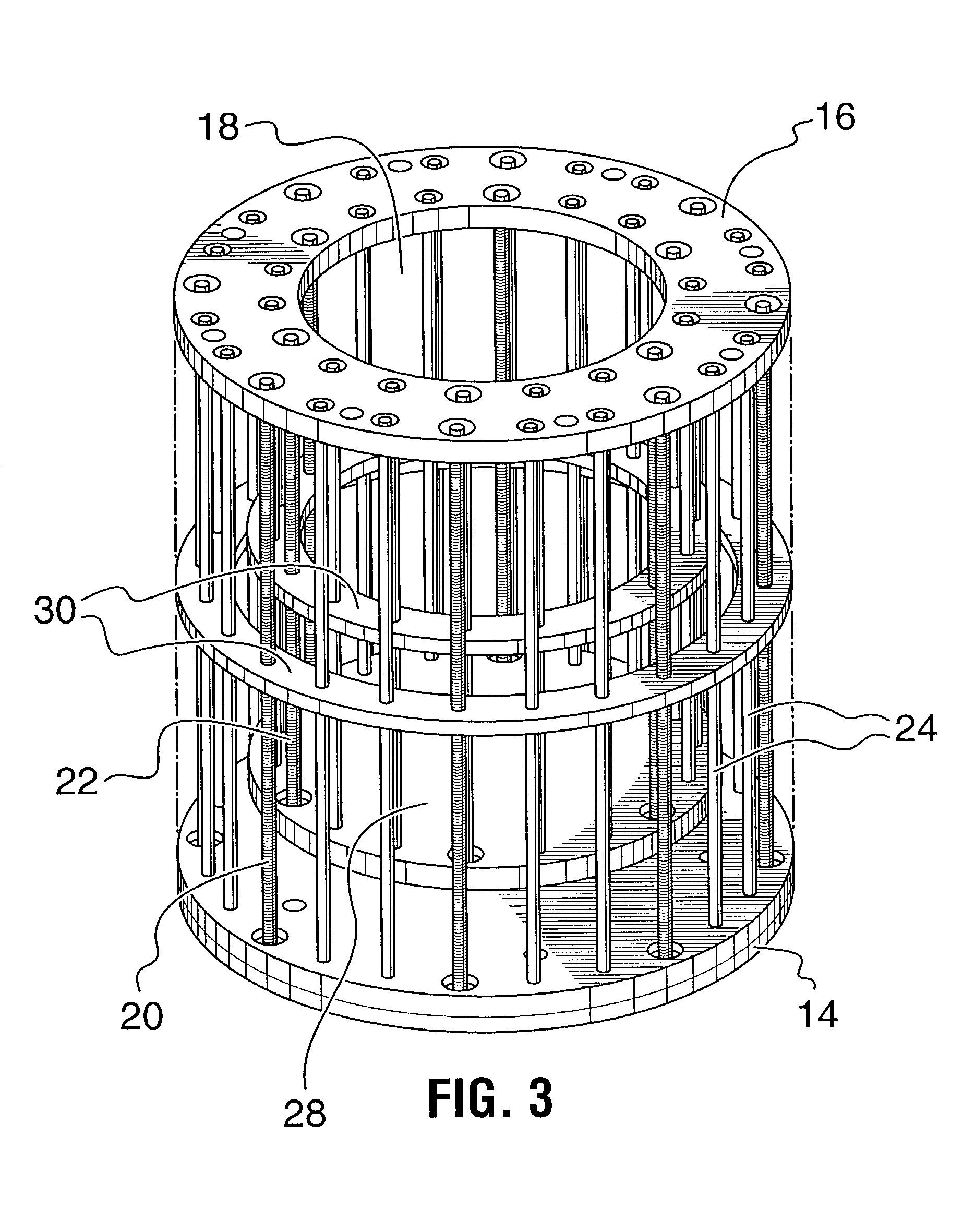 Braided strainer for a draw line