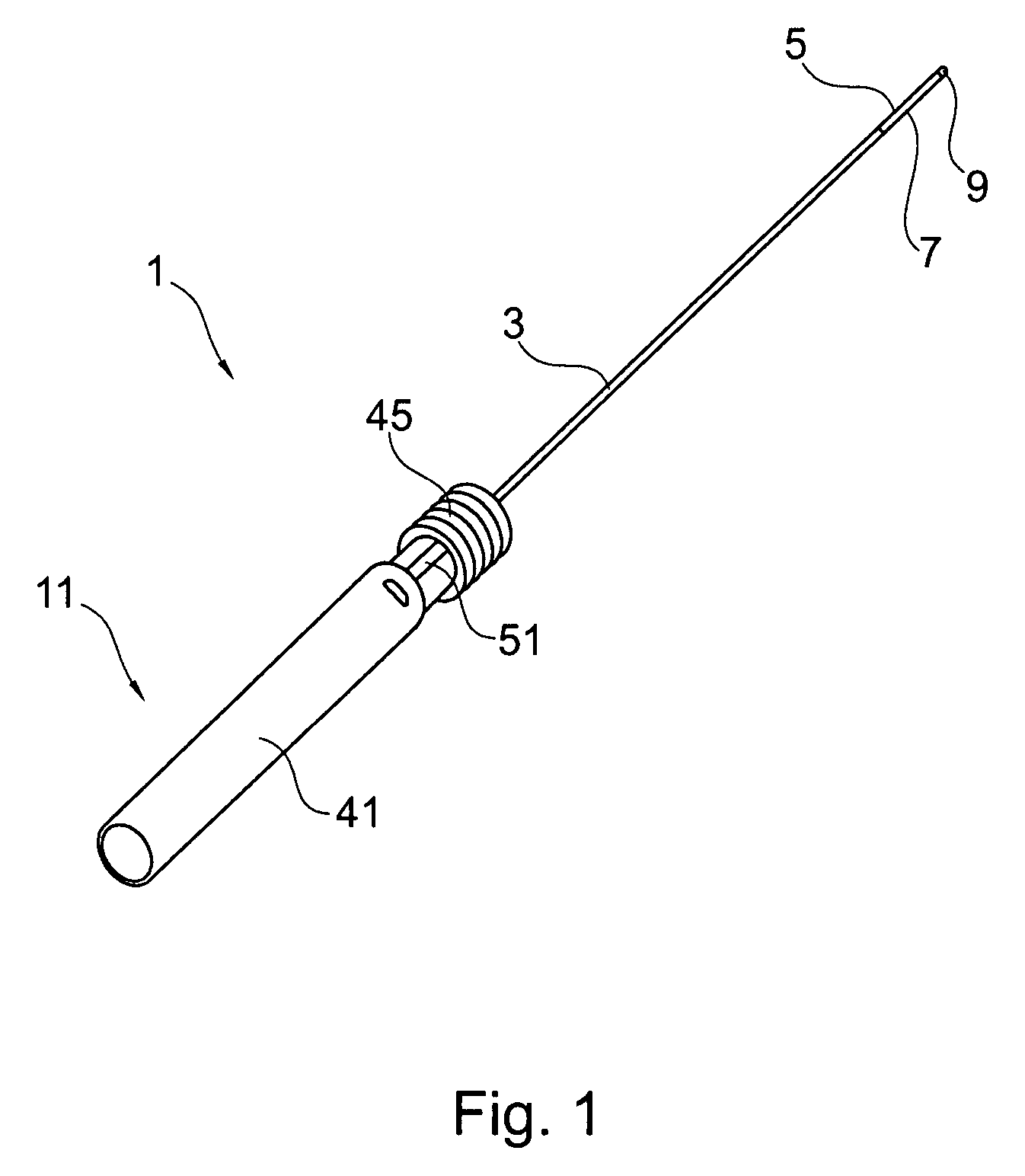 Bone hole measuring device