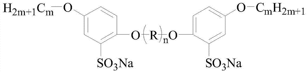 Sulfonate-type anion dimeric surfactant and preparation method thereof