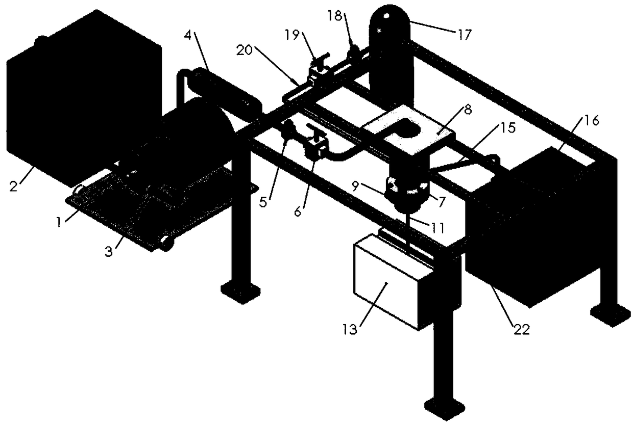 Underwater ventilation cavity assisted high-pressure water jet cutting device