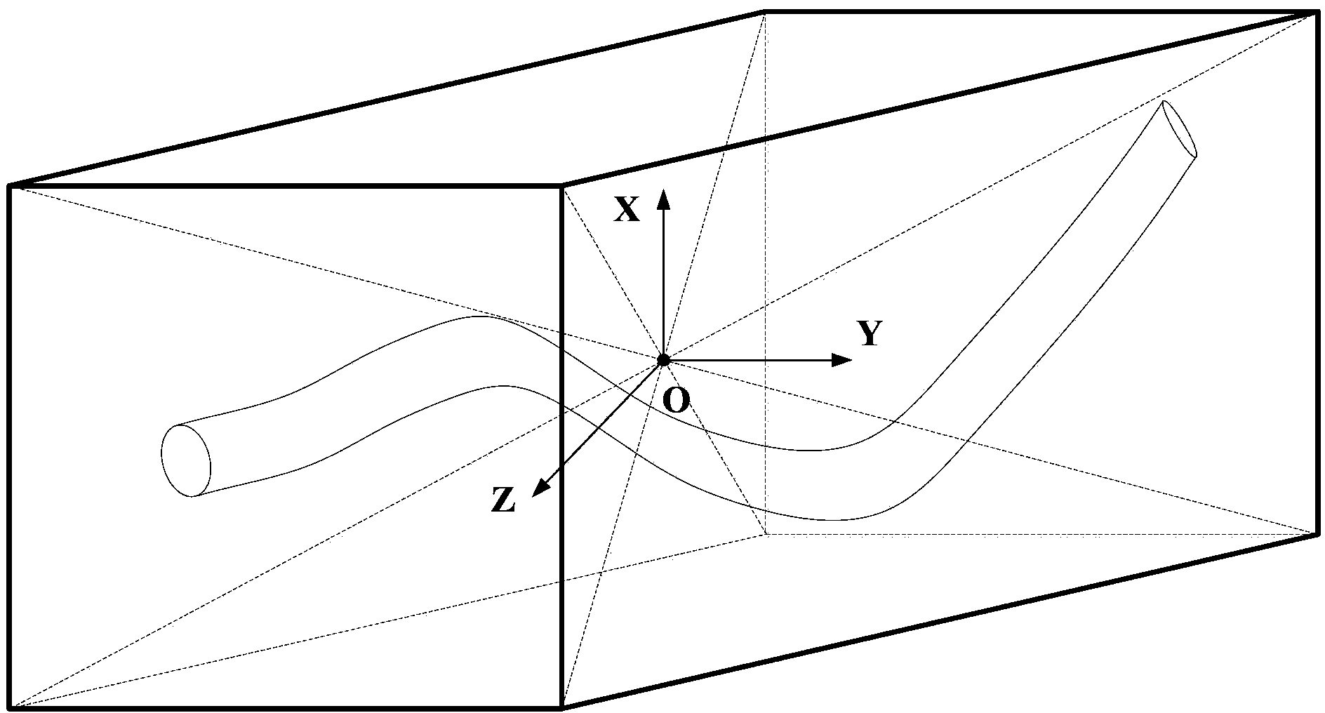 Method and device for solving disassembling path of product pipe piece