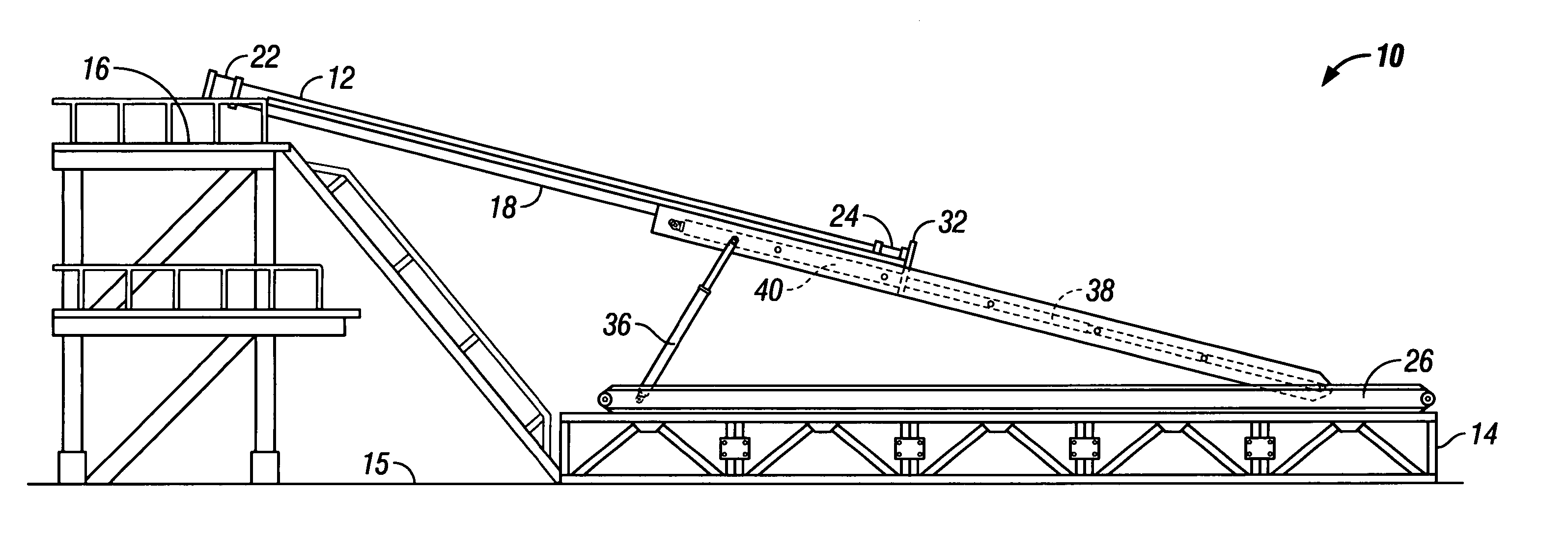 Pick-up and lay-down system and method