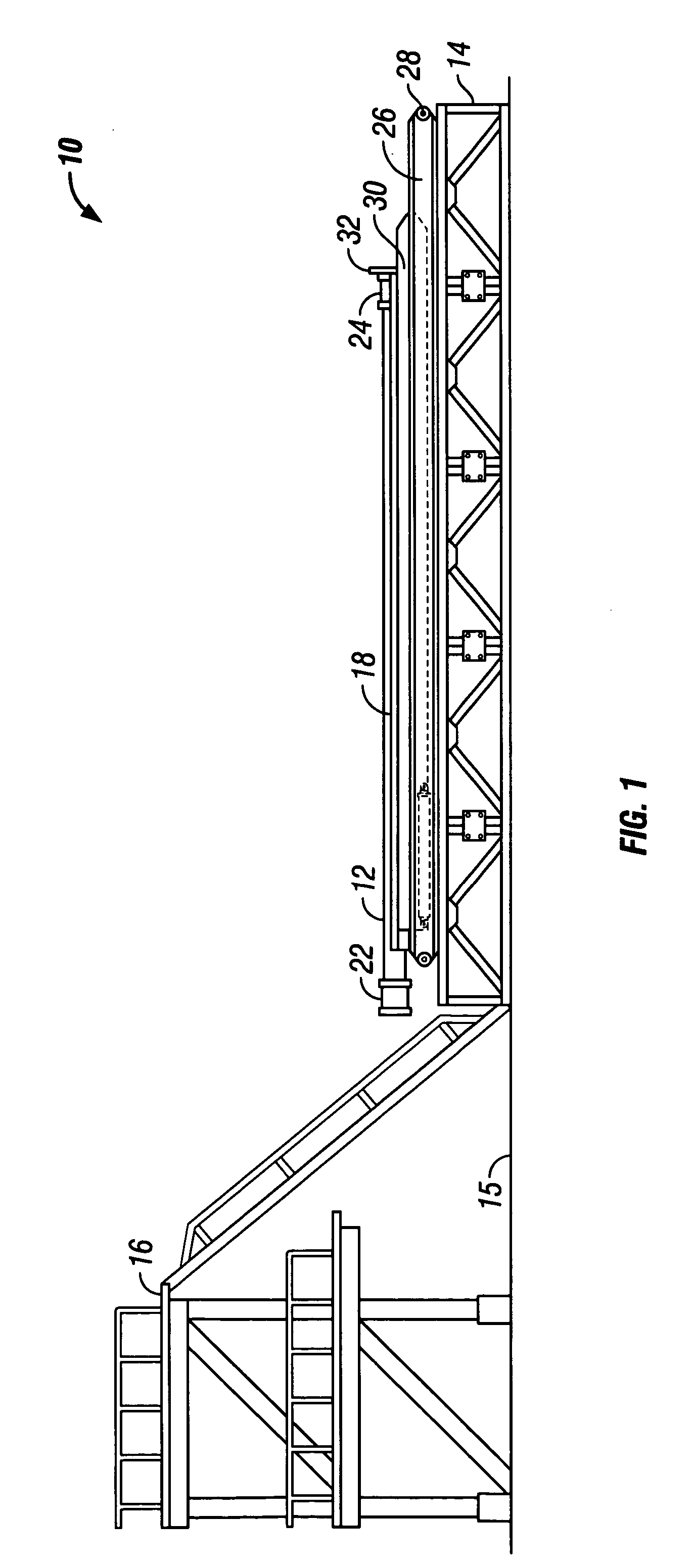 Pick-up and lay-down system and method