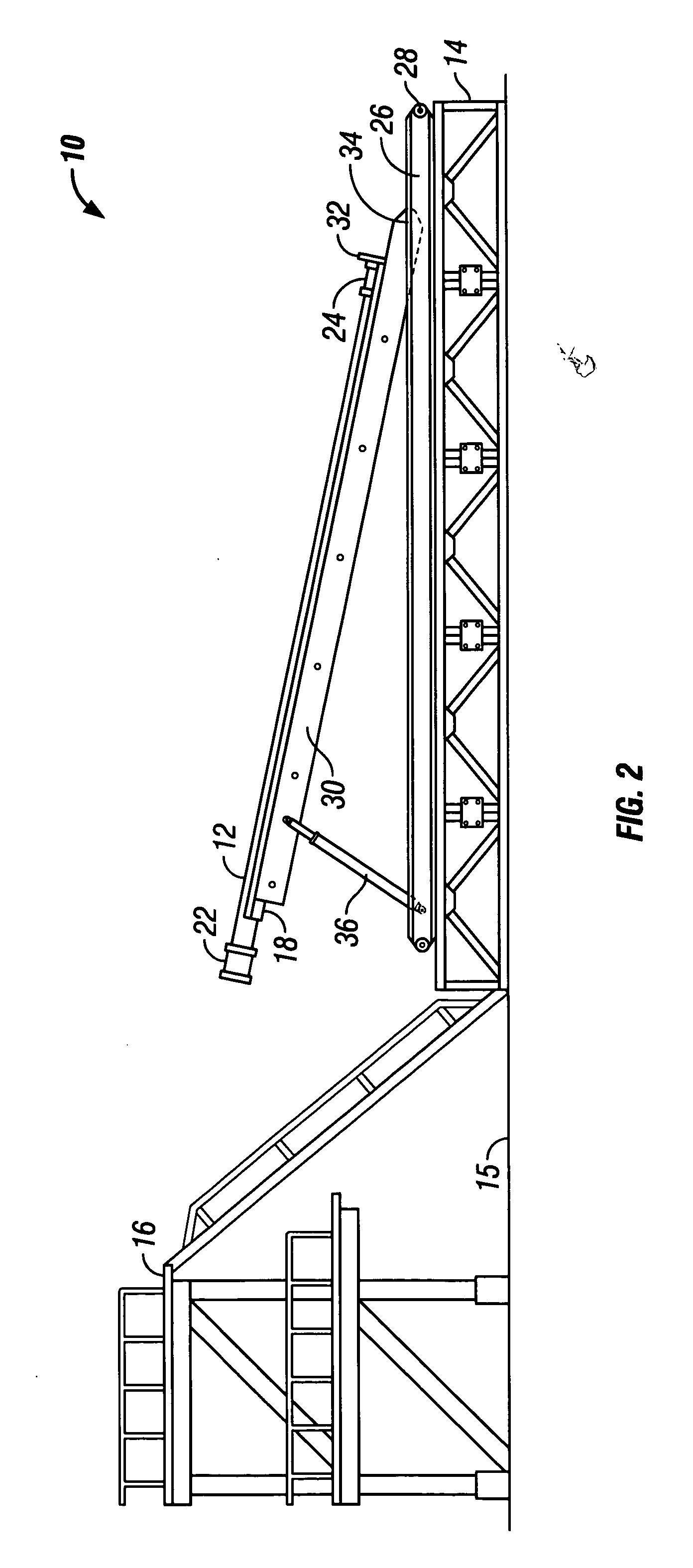 Pick-up and lay-down system and method