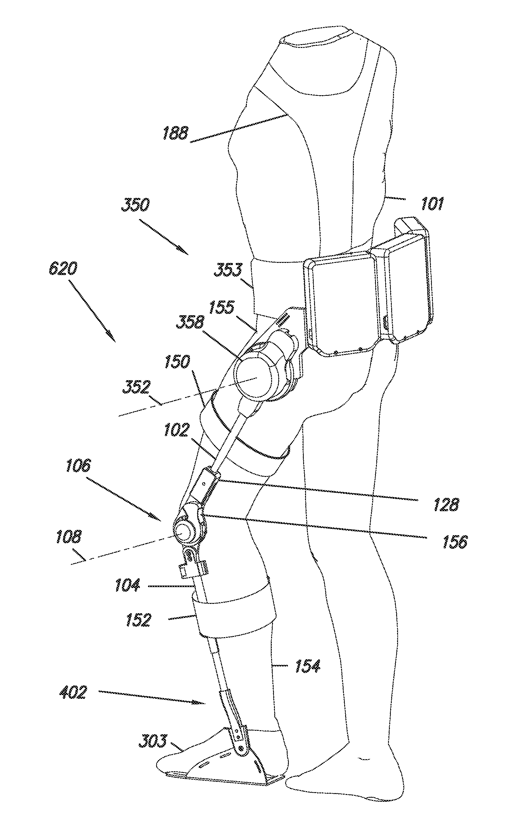 Controllable passive artificial knee