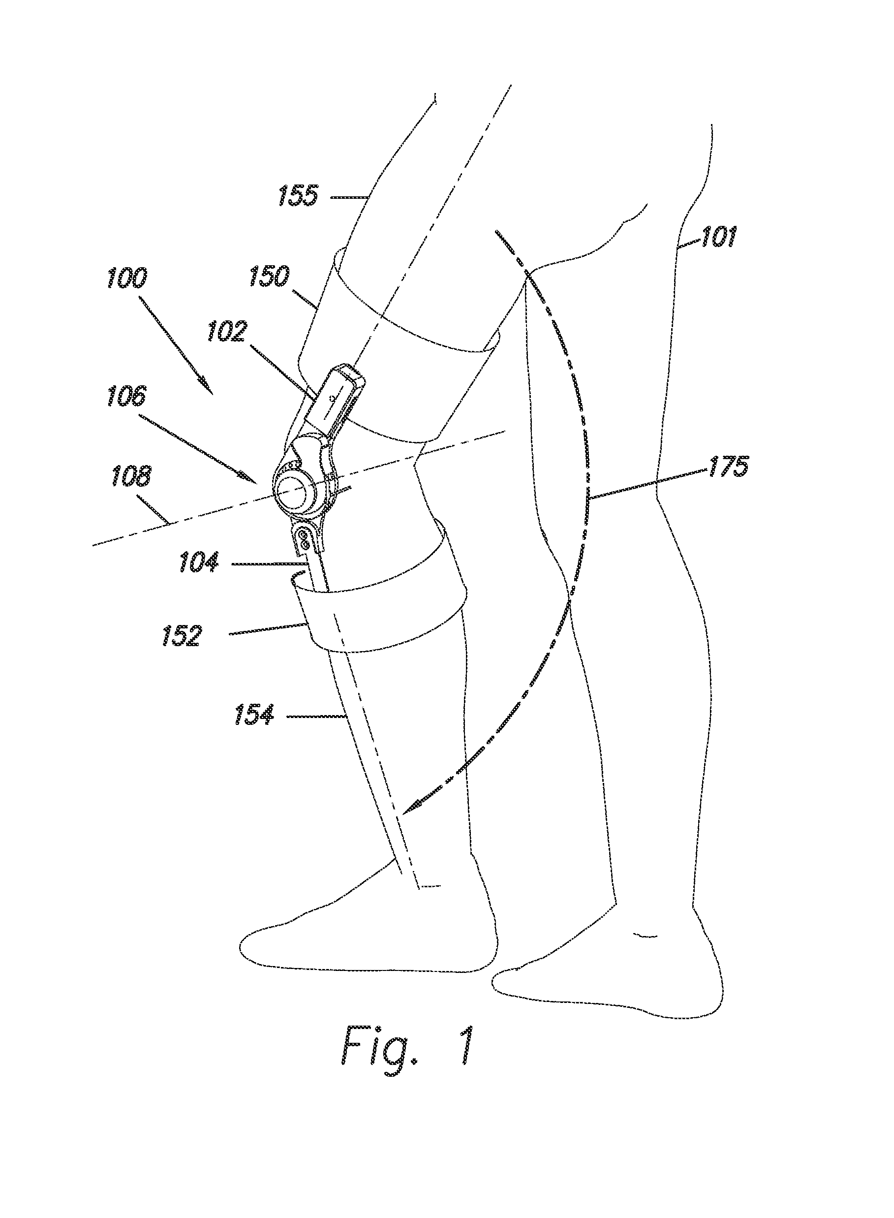 Controllable passive artificial knee