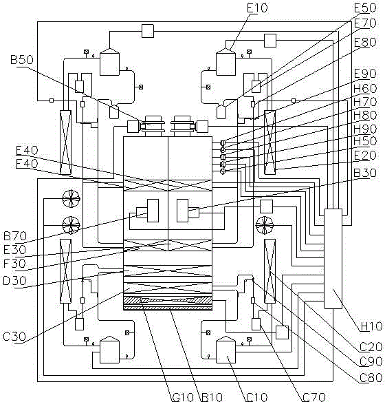 Variable frequency high-precision aircraft ground air conditioning unit and control method thereof