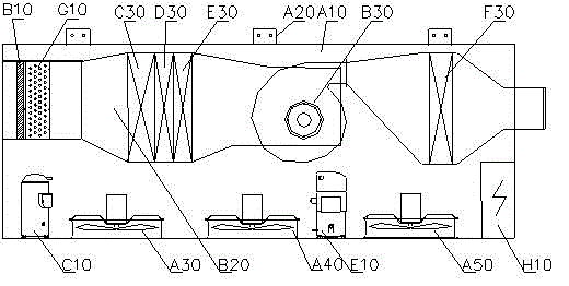 Variable frequency high-precision aircraft ground air conditioning unit and control method thereof