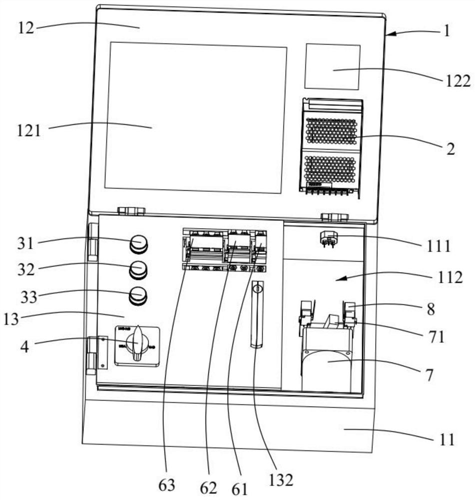 Power system troubleshooting training device