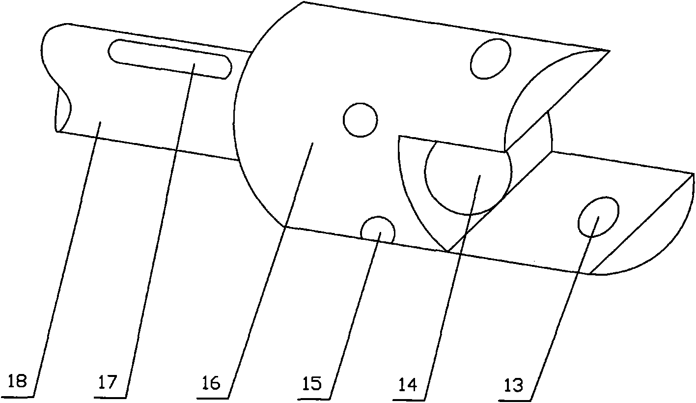 Flexible rod-shaped chain link type door window opener