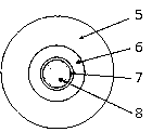 Manufacture method of elliptical stressed zone type polarization maintaining fiber