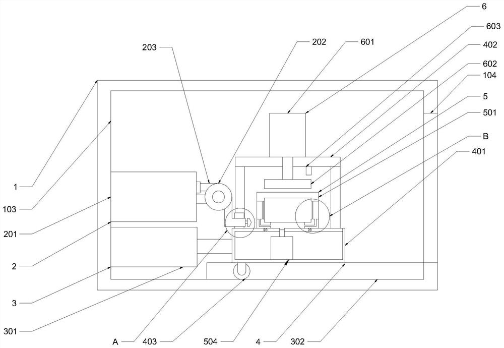 Inert gas sealing device detection device capable of efficiently detecting and positioning