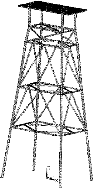 Method for identifying modal parameter based on model order determination and signal noise elimination