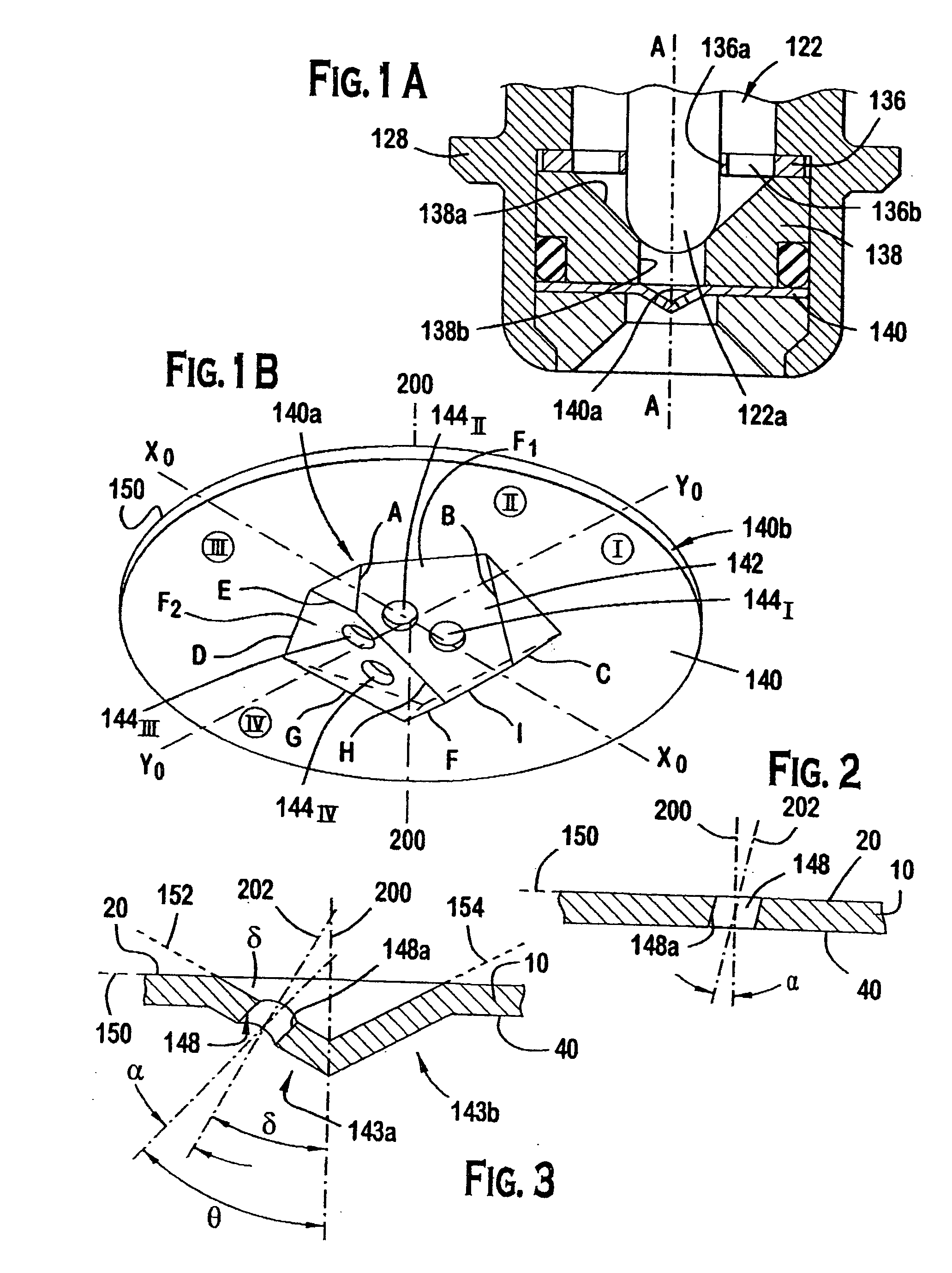 Fuel injector including a compound angle orifice disc for adjusting spray targeting