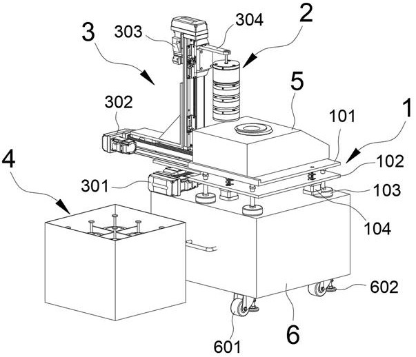 Portable automatic calibrating device for electronic balance