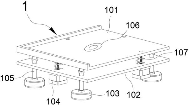 Portable automatic calibrating device for electronic balance