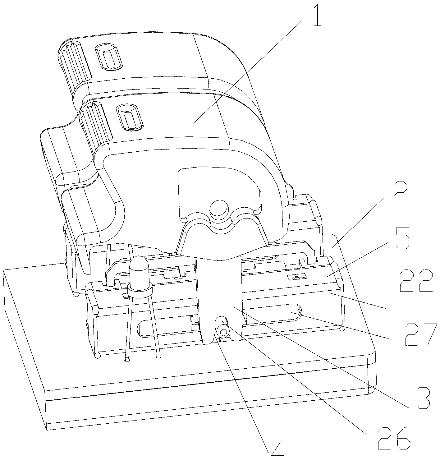 Lifting switch of automotive glass