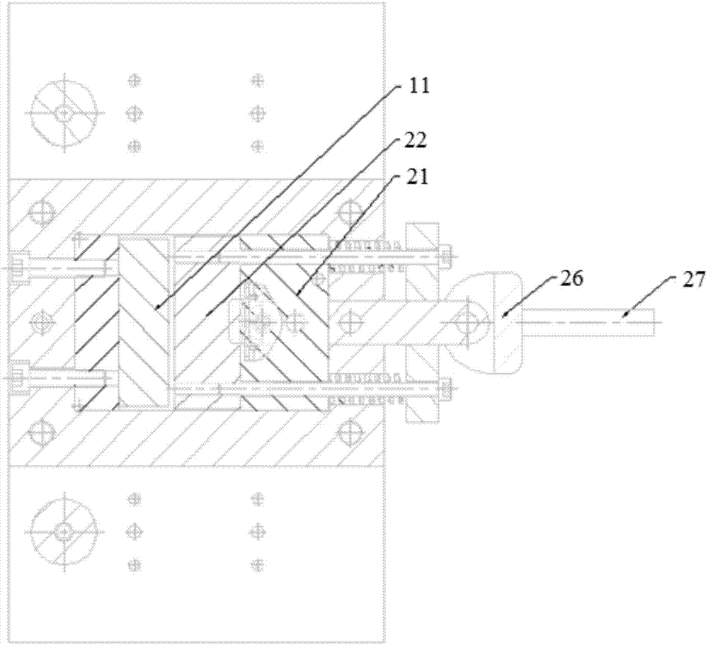 Riveting die used for ball head rivet and sheet metal part