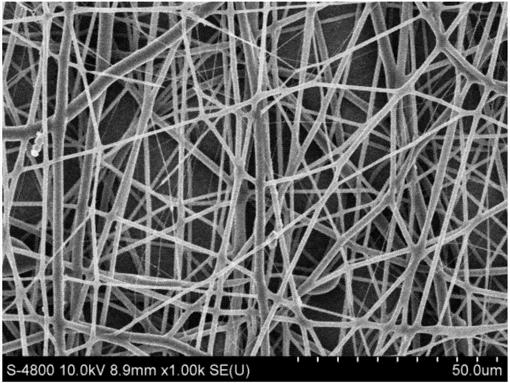 Preparation method of propylene carbonate/polylactic acid complex fiber film and prepared propylene carbonate/polylactic acid complex fiber film