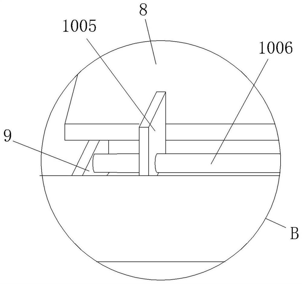 Electric automatic pipe feeding device