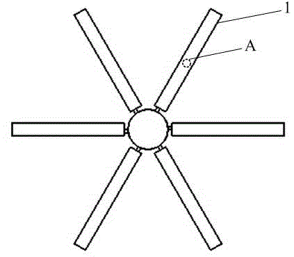 Design method for uniform gradual change type high-reality shark-imitated groove microstructure on middle-size and large-size rotor blades