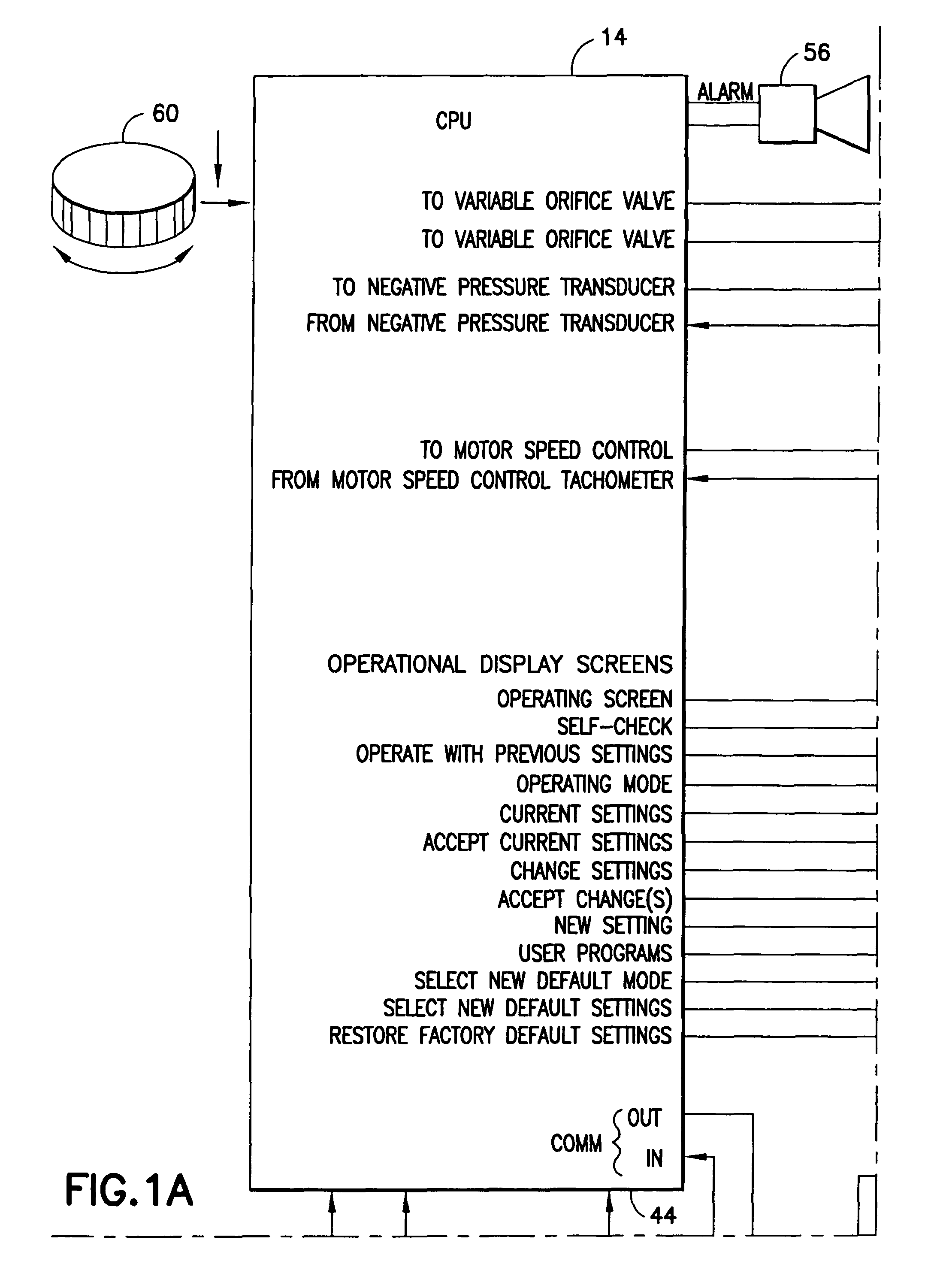 Digitally controlled aspirator