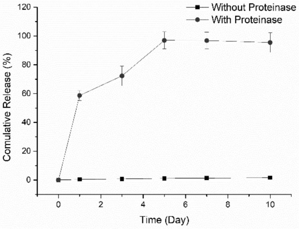 Kartogenin cartilage delivery material based on epsilon-polylysine as well as preparation method and kit thereof