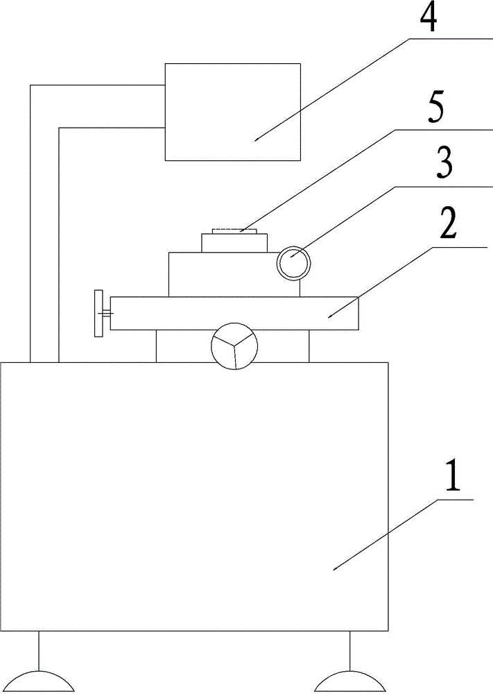 Laser grooving machining method of dry gas seal spiral groove