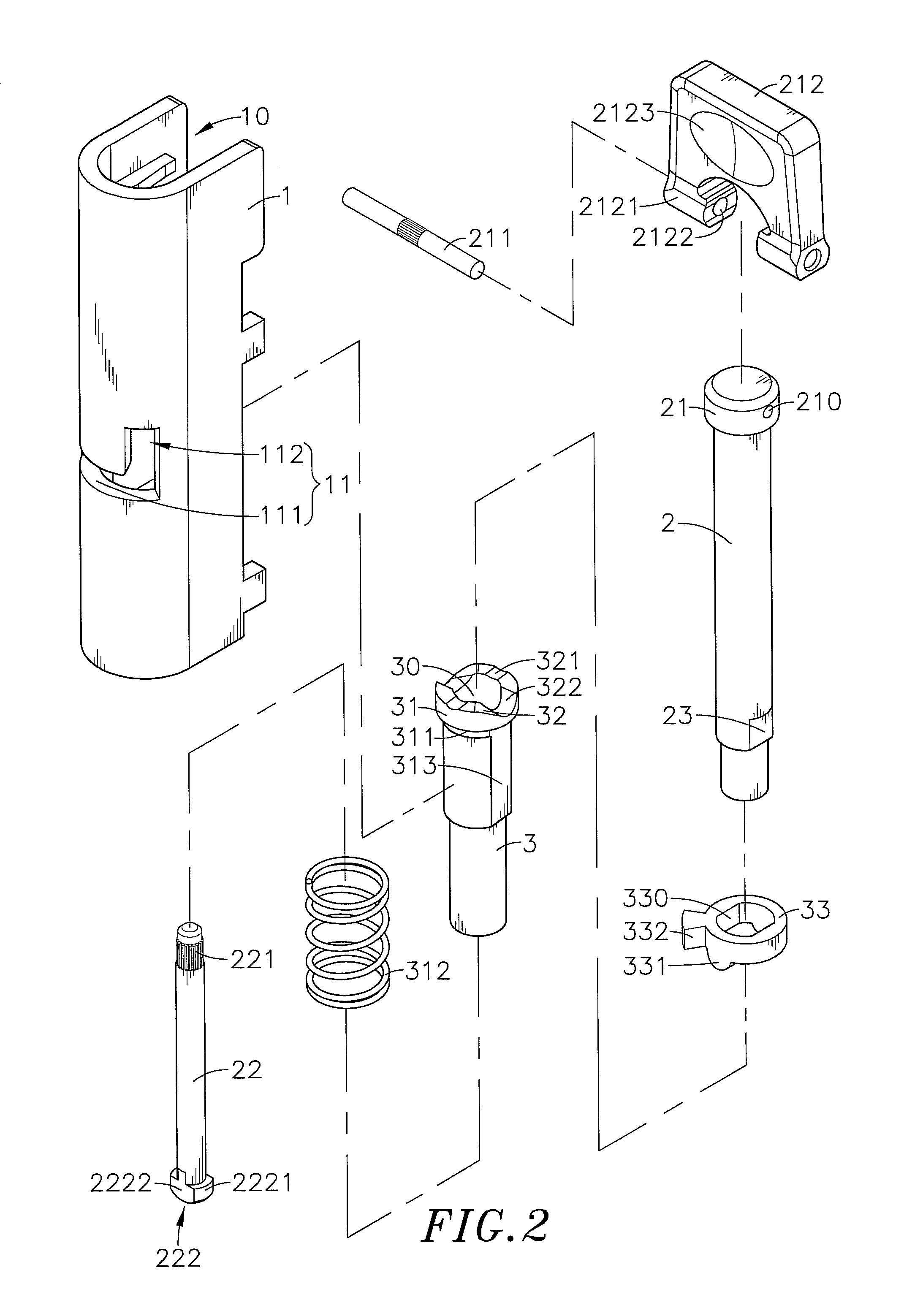 Panel member locking device