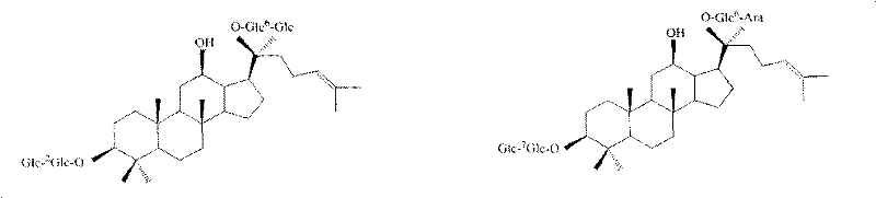 Method for determining content of active compounds in Chinese medicinal freeze-dried injection