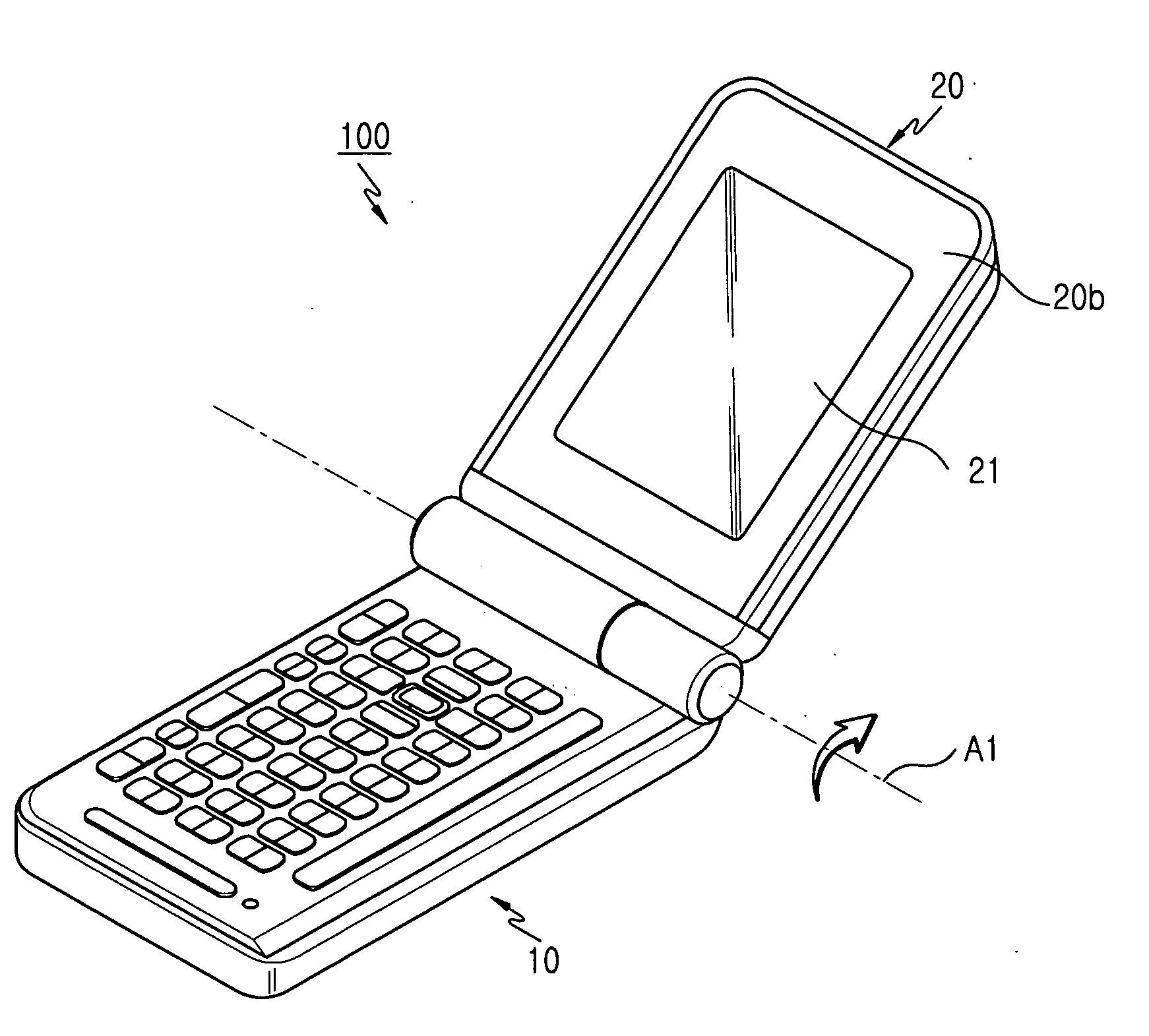 Mobile communication terminal for changing operation mode based on opening direction of folder cover and method thereof