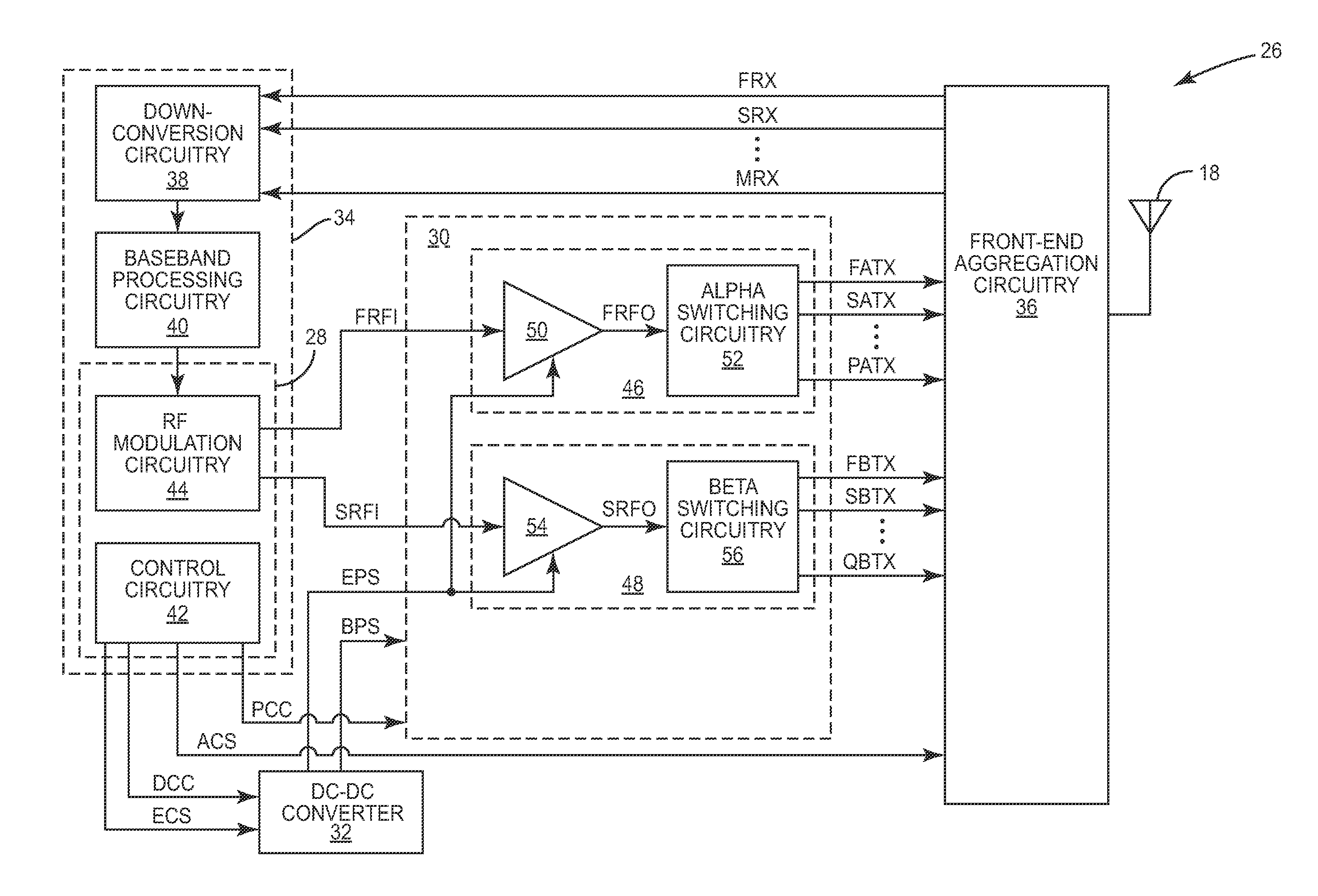 Pa envelope power supply undershoot compensation