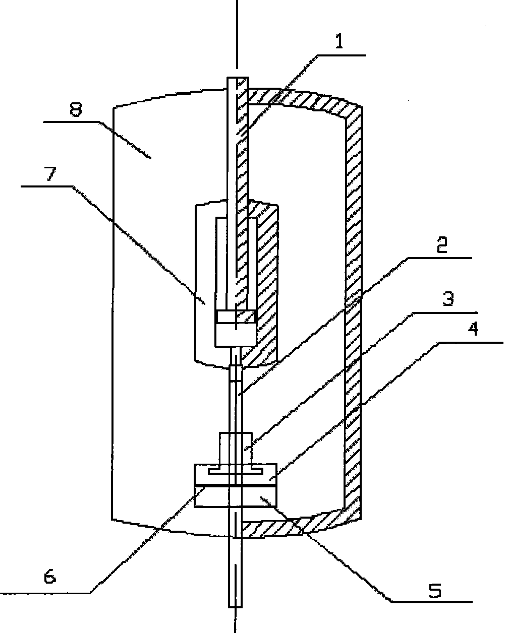 Toughness changing gravity compensating mechanism for magnetic rheological liquid