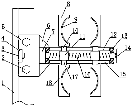 Quick cable mounting device