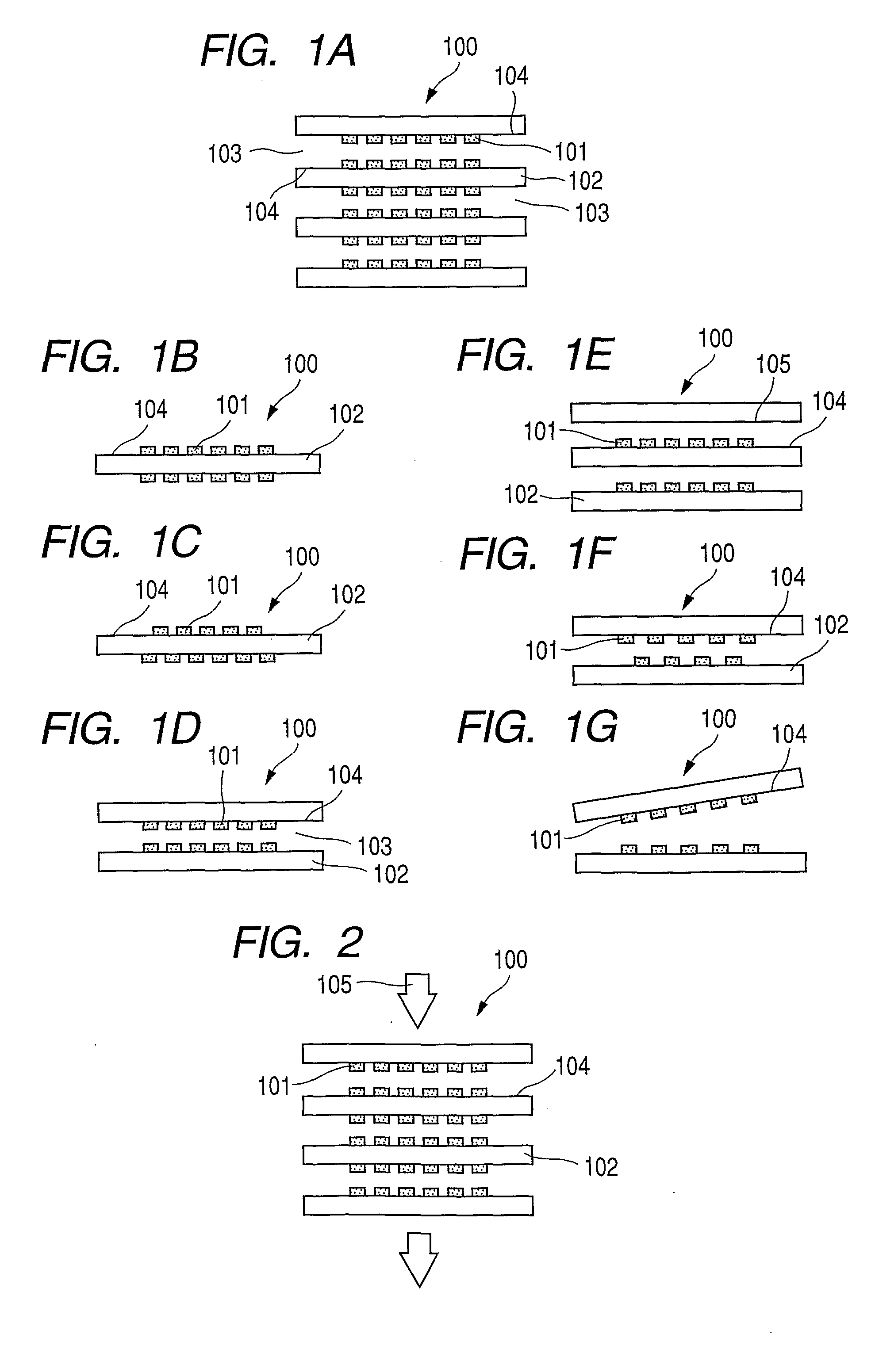 Detecting element, detecting device and detecting method